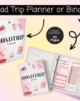 Road Trip Planner / Kids Travel Games – Printable PDF Bundle