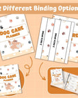 🧡 Dog Care Planner | 85-Page Printable Pet Binder | Digital Download for Puppy Parents