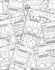 Morning Worksheet Printable Pack | 26 Pages | Editable Canva Template + Commercial Rights
