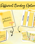 ☀️ 76-Page Summer Planner & Activity Binder for Kids