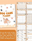 🧡 Dog Care Planner | 85-Page Printable Pet Binder | Digital Download for Puppy Parents