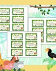 Potty Training Chart Printable Kit | Editable Canva Template + PDF | Commercial License Included