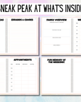 Resell Weekly Family Digital Planner