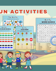 Road Trip Activities for Kids Pack | 21-Page Printable PDF + Commercial Rights