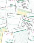 Kitchen Planner – 62-Page Printable Meal & Kitchen Organizer