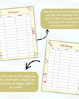 🐾 Cat Care Planner – 81-Page Digital Download 🐾 Instant Download | Print at Home | For Binders or Notebooks