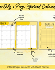 ☀️ 76-Page Summer Planner & Activity Binder for Kids