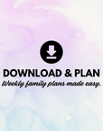 Resell Weekly Family Digital Planner