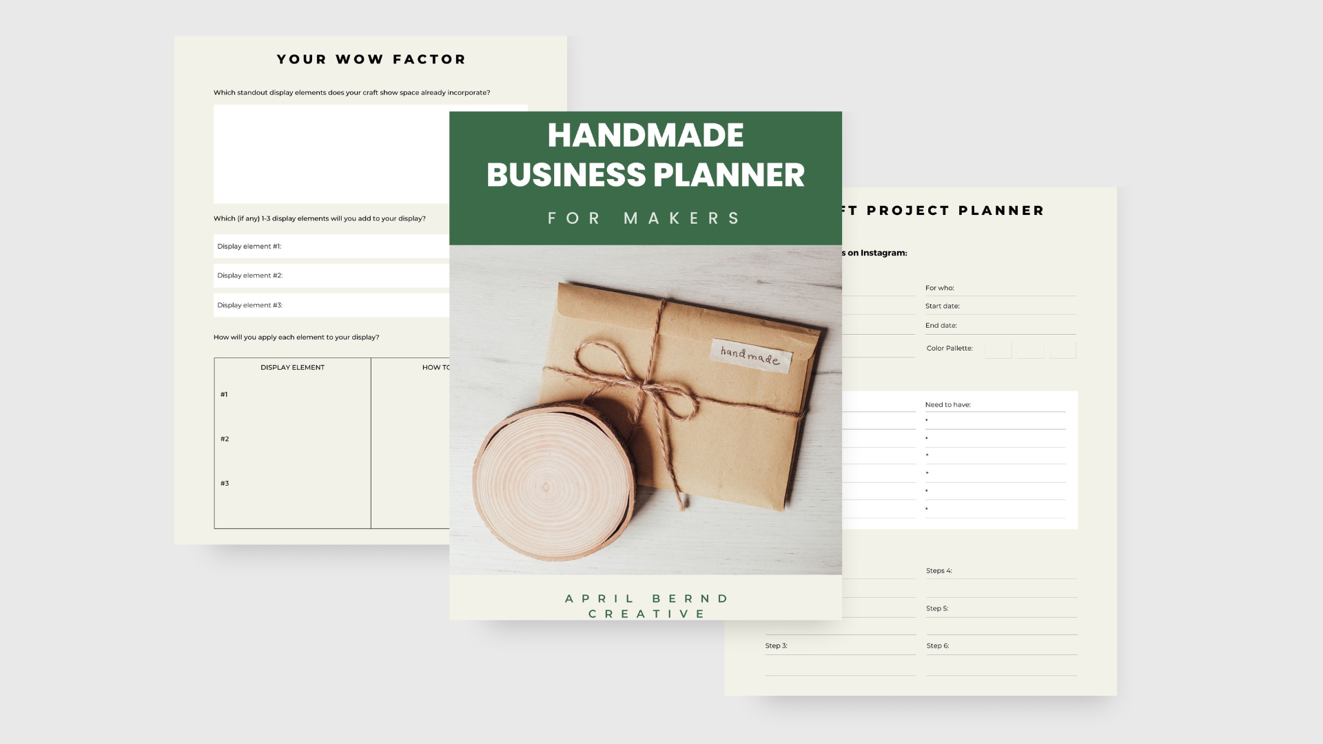Creative Business Planner and Organizer - Instant Download