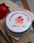 Strawberry Poundcake Smelly Car Jar