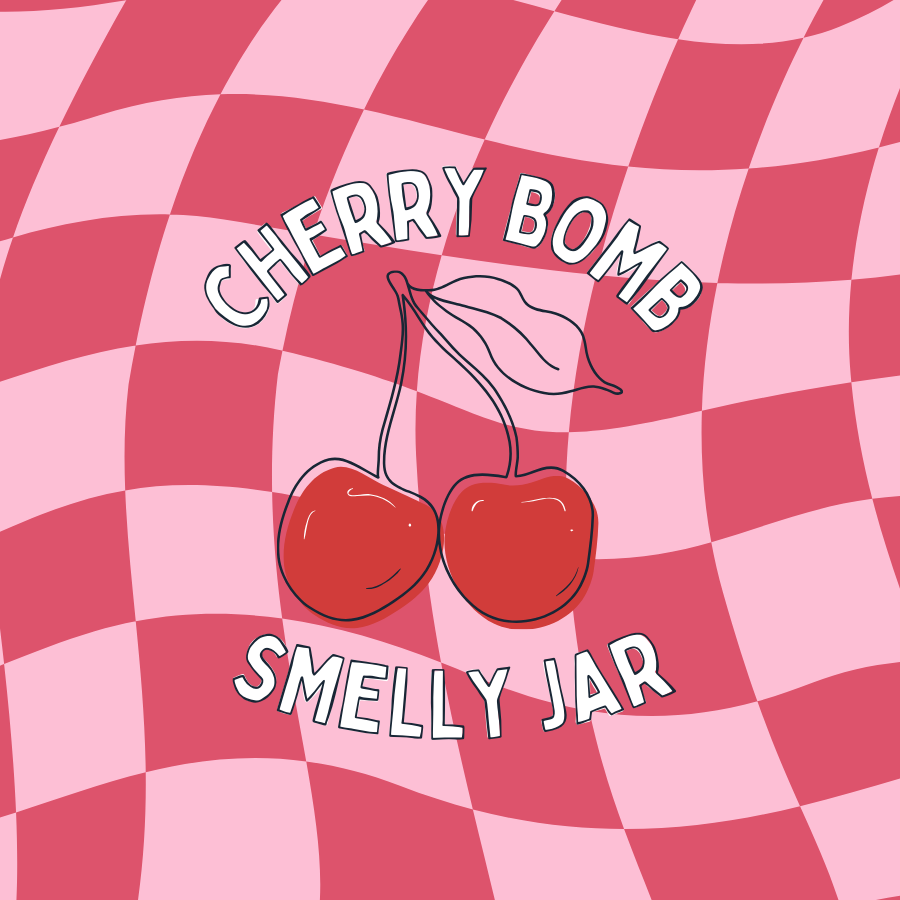 Cherry Bomb Smelly Car Jar