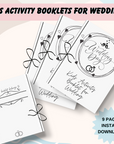 Kids Wedding Activity Booklet Digital Download