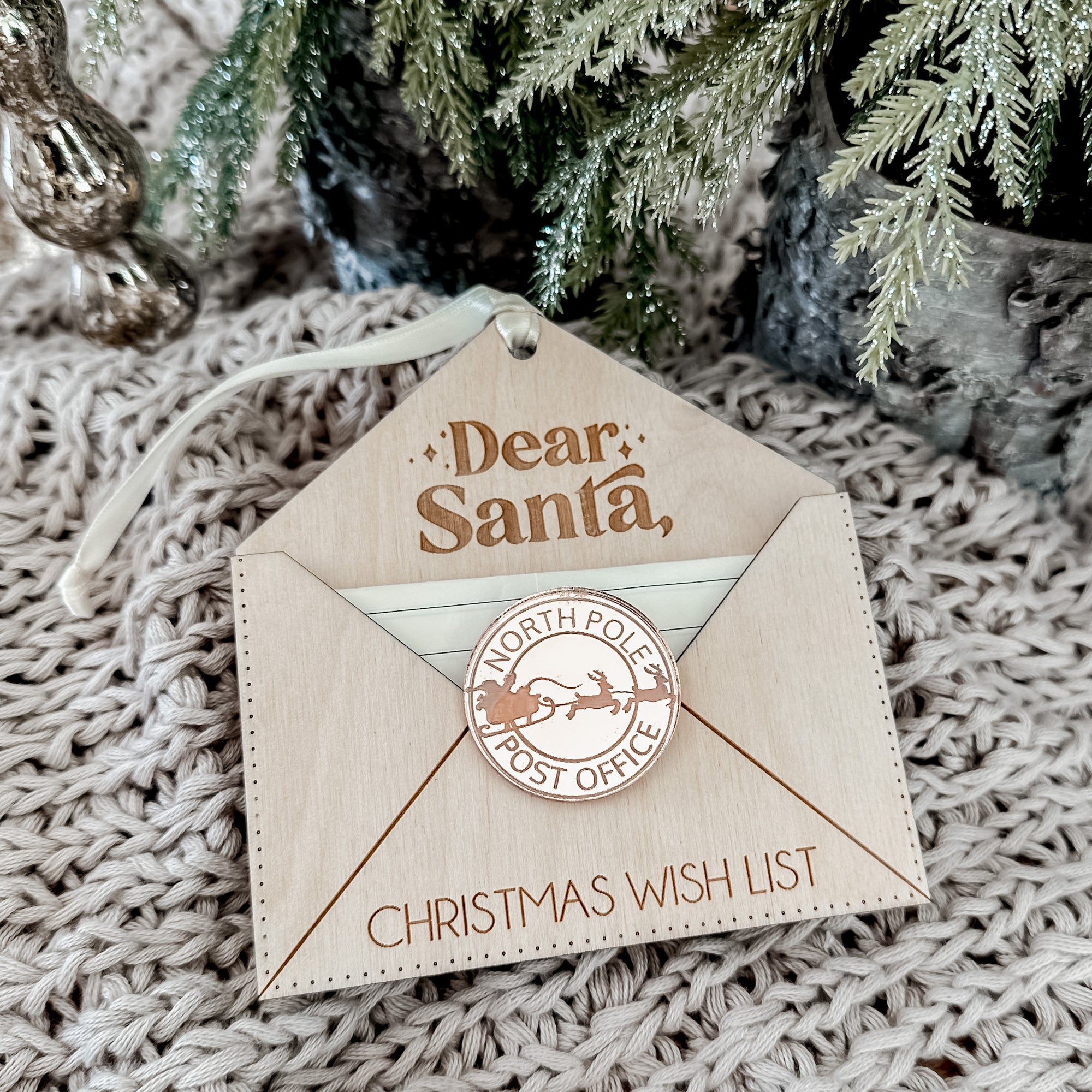 Dear Santa Personalized Ornament