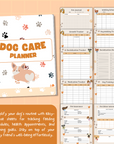 Dog Care Planner Digital Download