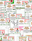 Printable Elf Adventure Bundle - 64 Activity Cards 24 Matching Activities | Christmas Elf Props | Elf on the Shelf Ideas | Digital Download