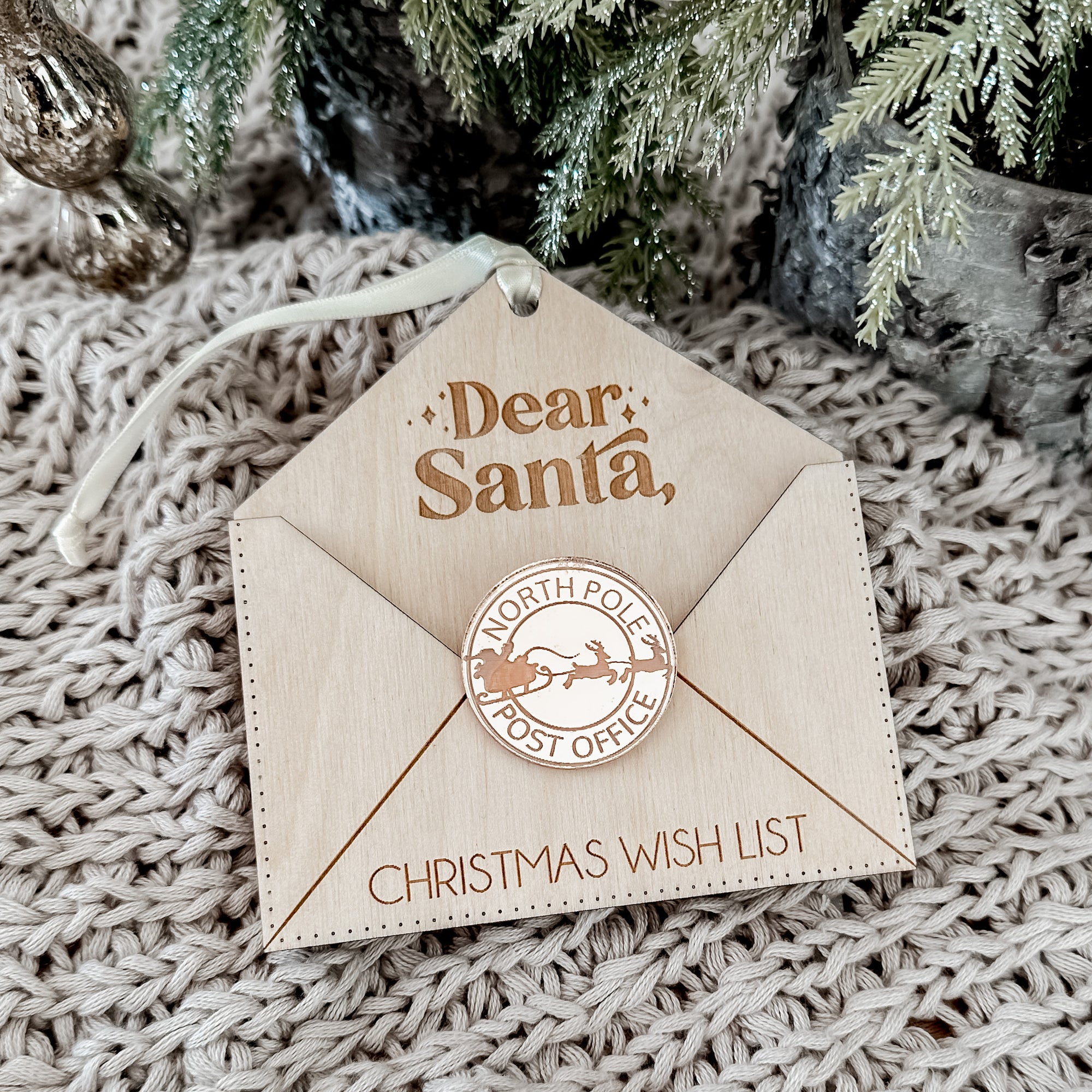 Dear Santa Personalized Ornament