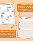 Dog Care Planner Digital Download