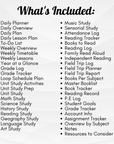 Homeschool Planner | Digital Download