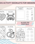 Kids Wedding Activity Booklet Digital Download