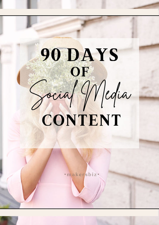 90 Days of Social Media Content