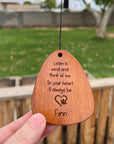 Personalized Pet Remembrance Memorial Wind Chimes