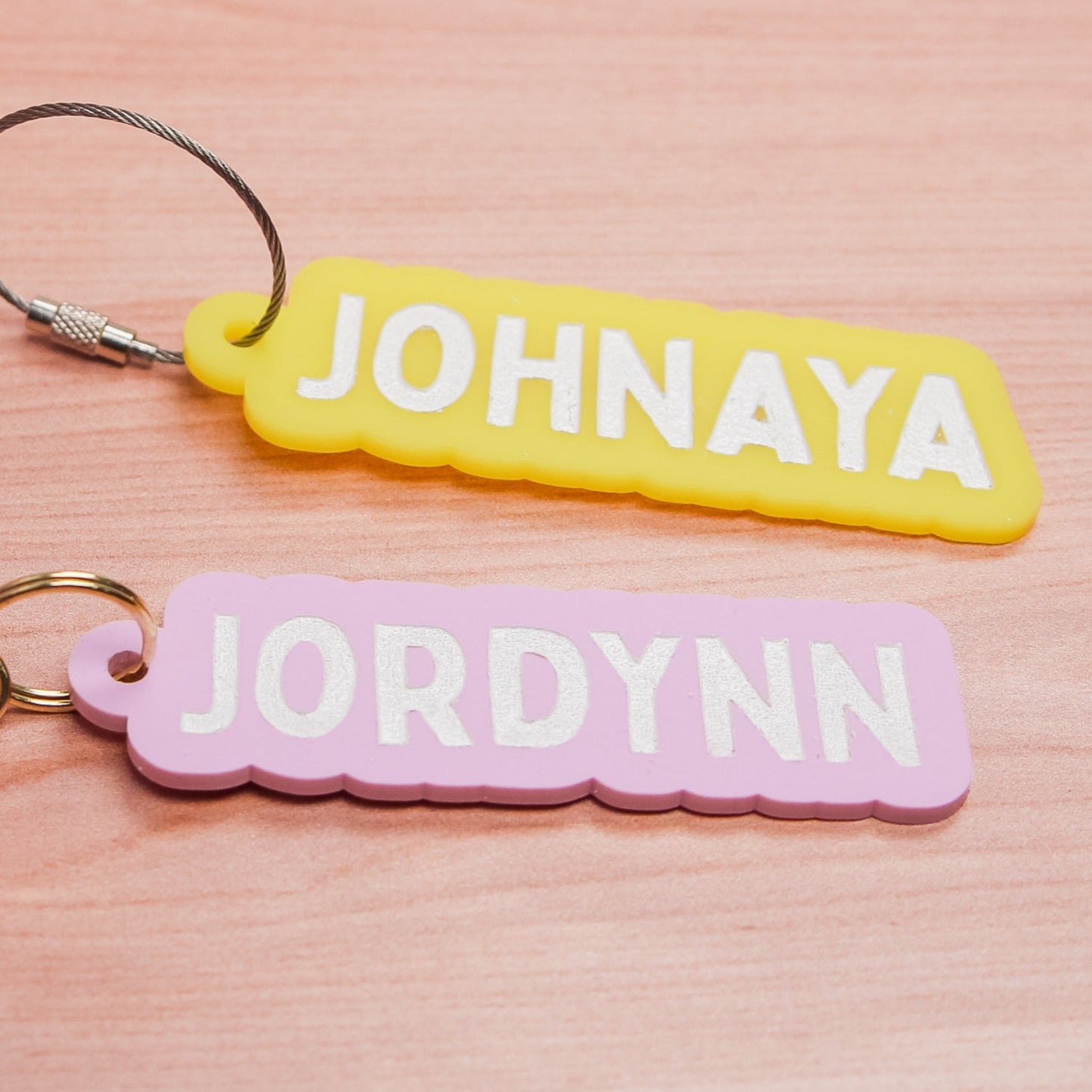 Personalized Name Engraved Bag Tag