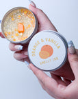 Orange and Vanilla Smelly Car Jar